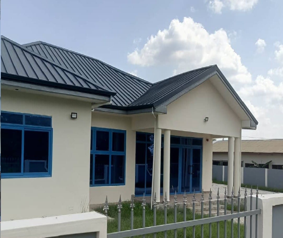 Construction of Health Insurance Office at Effiduase