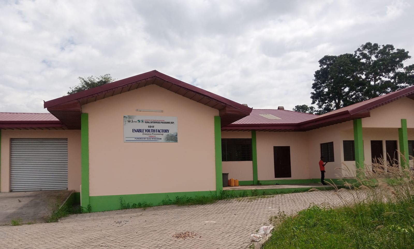 Cassava Factory at Effiduase