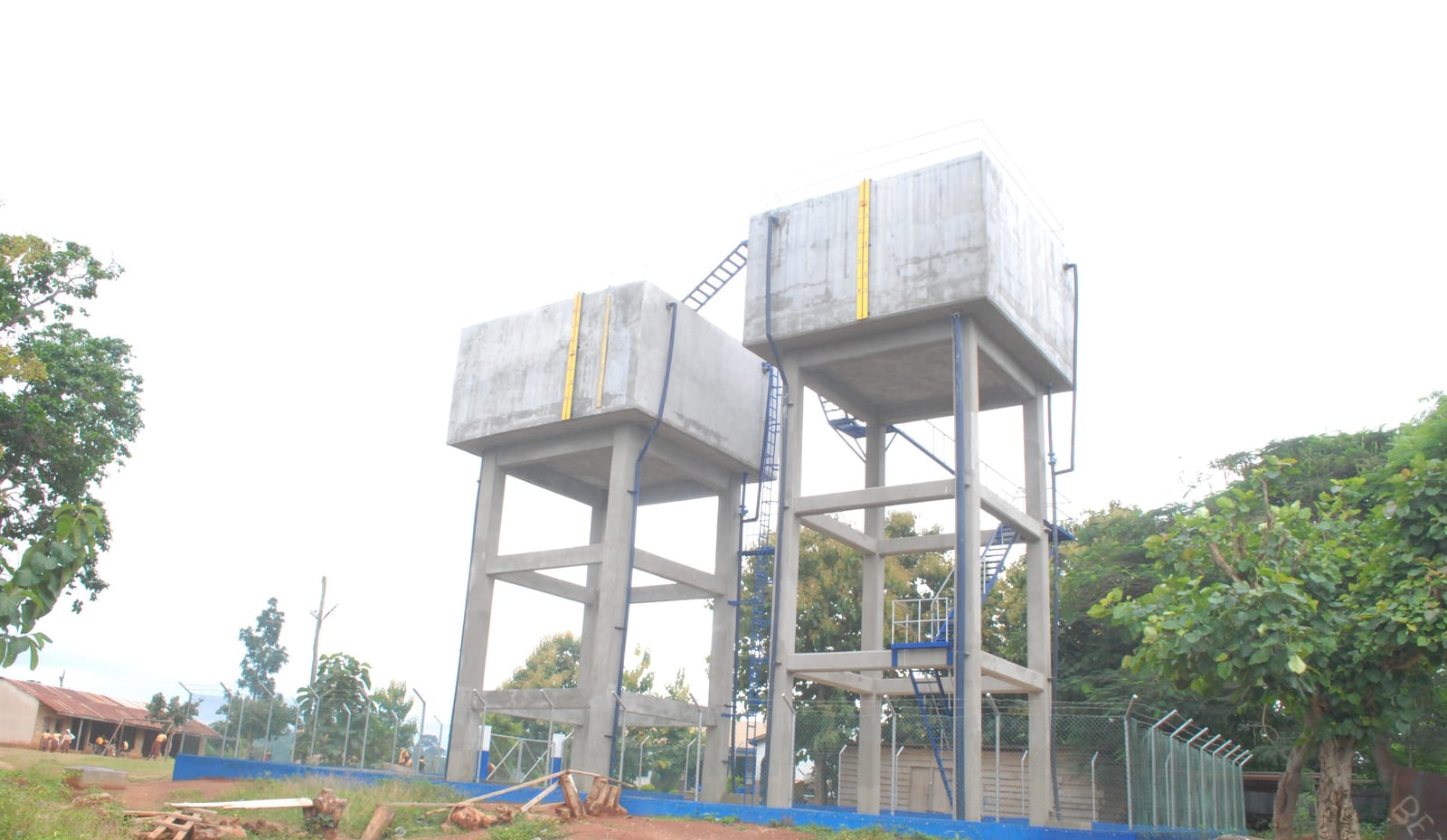 Construction of Seniagya Water Project System