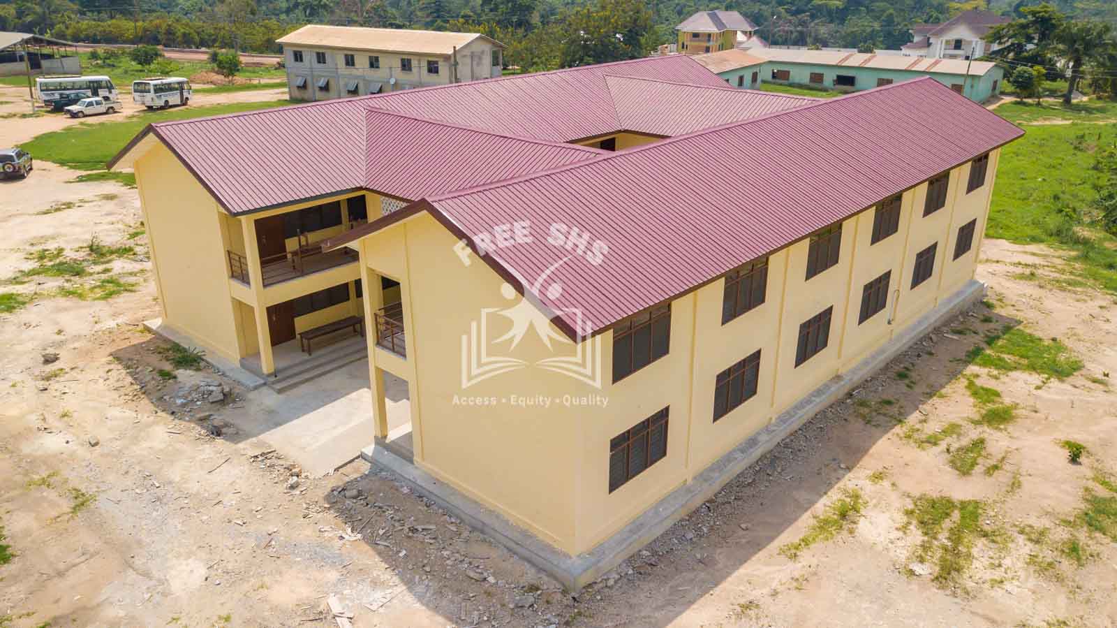 Getfund Emergency School Project at Bankoman SHS