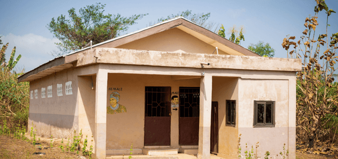 Construction of 1No. 18 Seater Water Closet Toilet Facility at Pepease