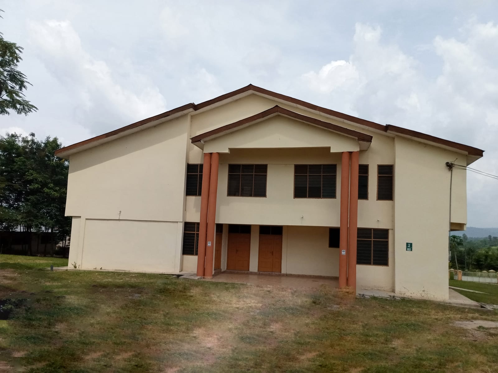 Completion of Library Complex at Agona