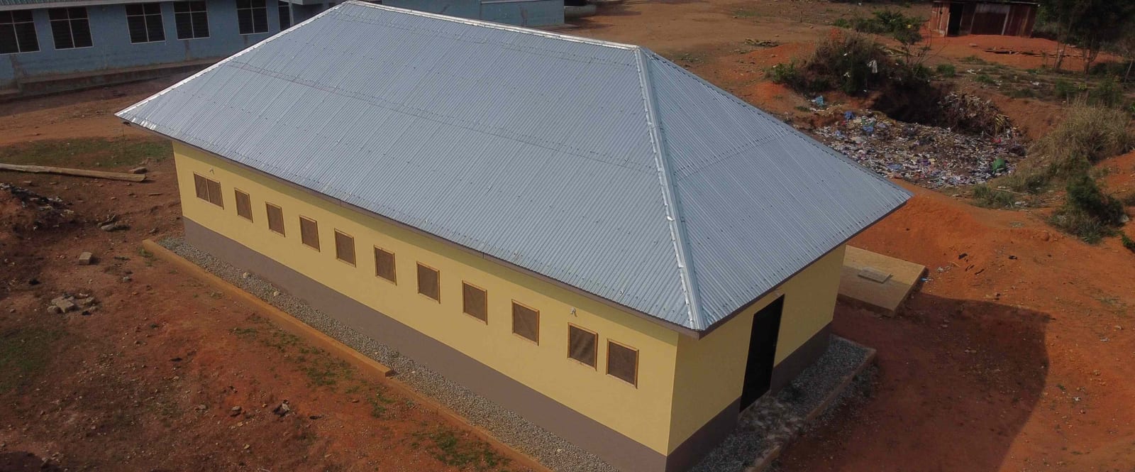 Construction of 12-Seater Toilet Facility at Adu Gyamfi SHS
