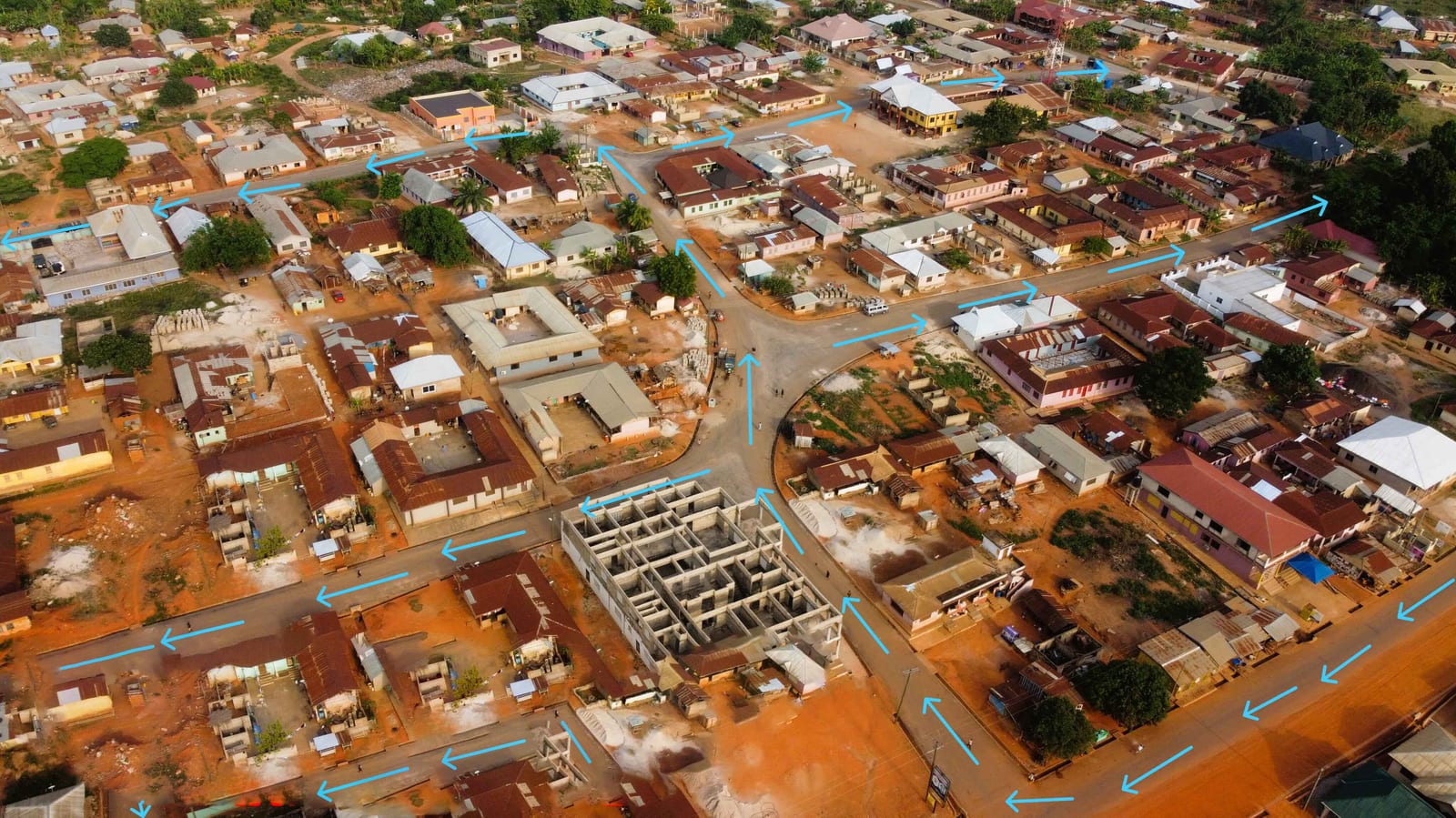 Surfacing of Bipoa Town Roads