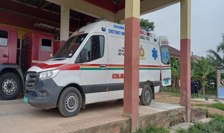 Supply of Ambulance to Shama