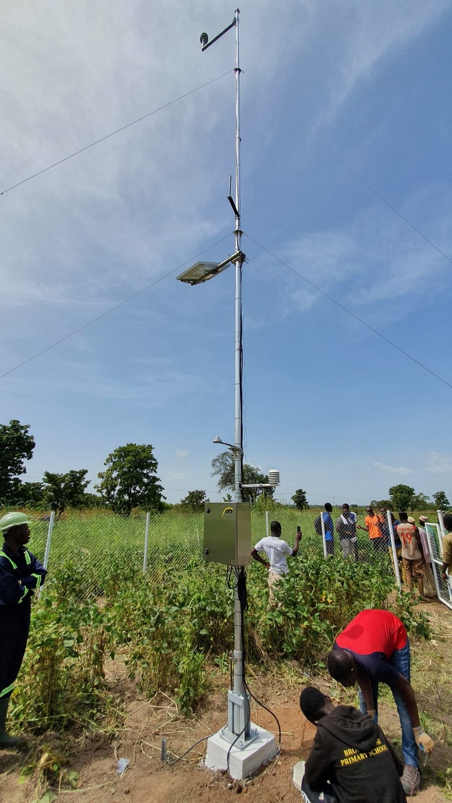 Deployment of Automatic Weather Station