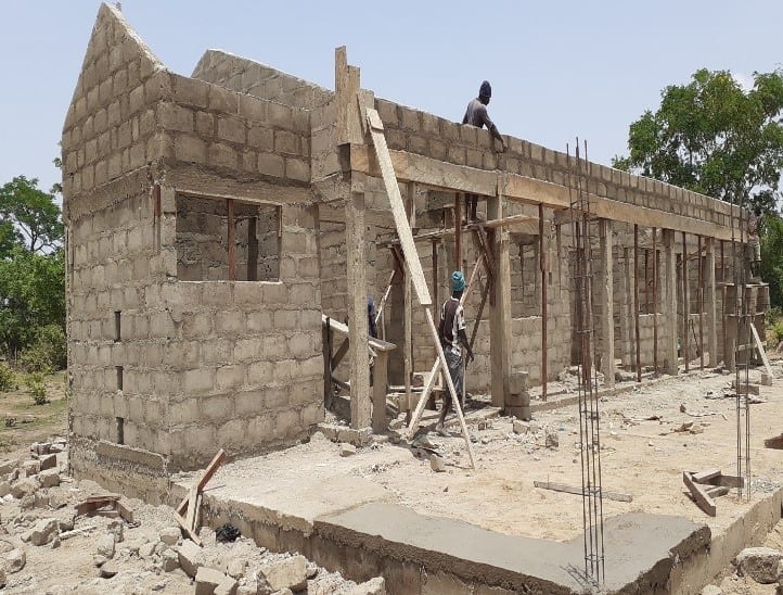 Construction of CHPS Compound at Kusali