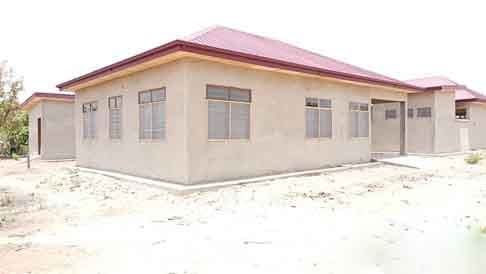 Construction of CHPS Compound and supply of 1No Delivery bed 6 tables 12 chairs and 8 benches 1 TV set and nurses Quarters at Kwala