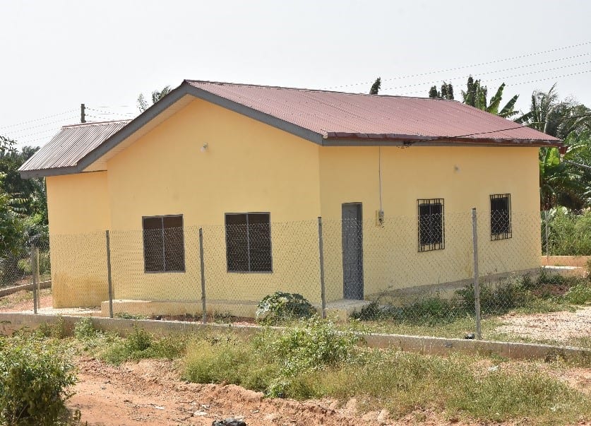 Completion of Slaughter House at Sogakope - Agorkpo