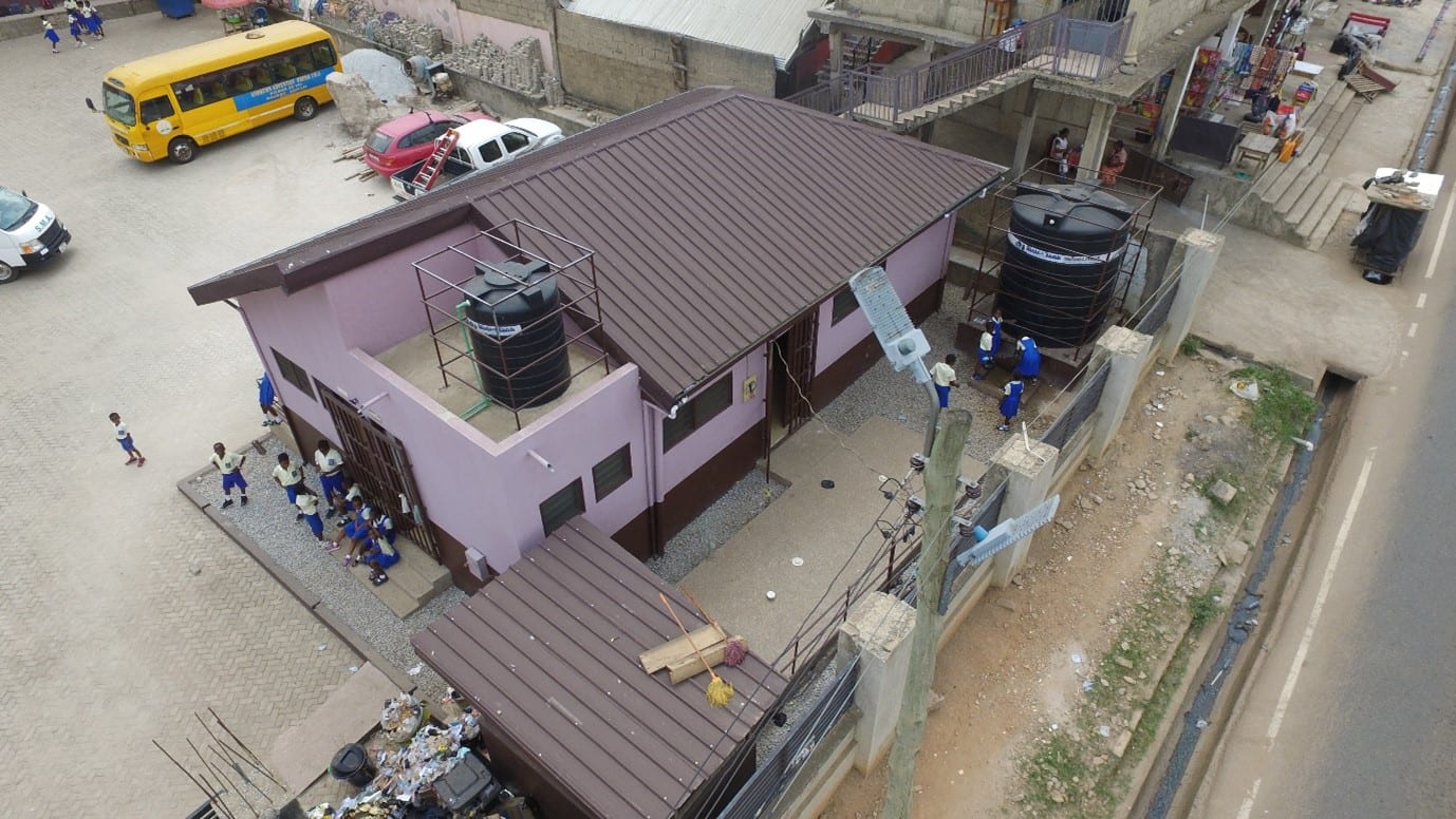 1 No. 10-seater toilet facility at Andrews Adventist School