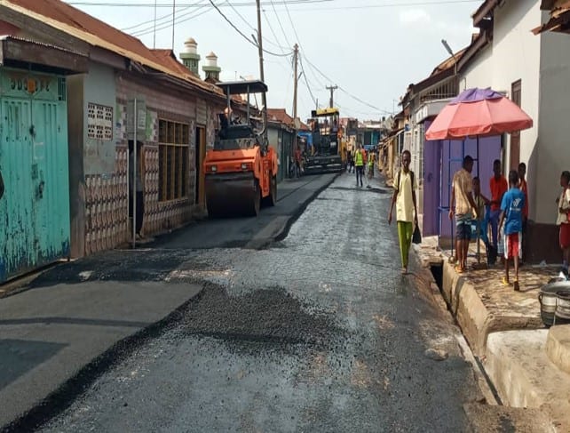 Construction of (7km) Roads at Maakro