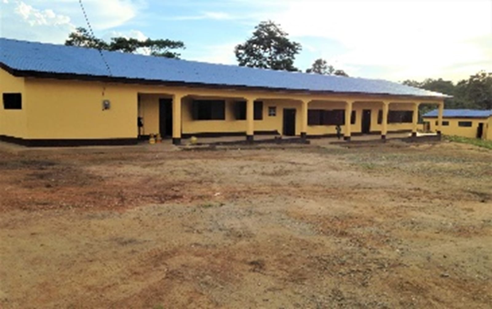 Construction of 1no. 3-unit classroom block with ancillary facilities at Obretema