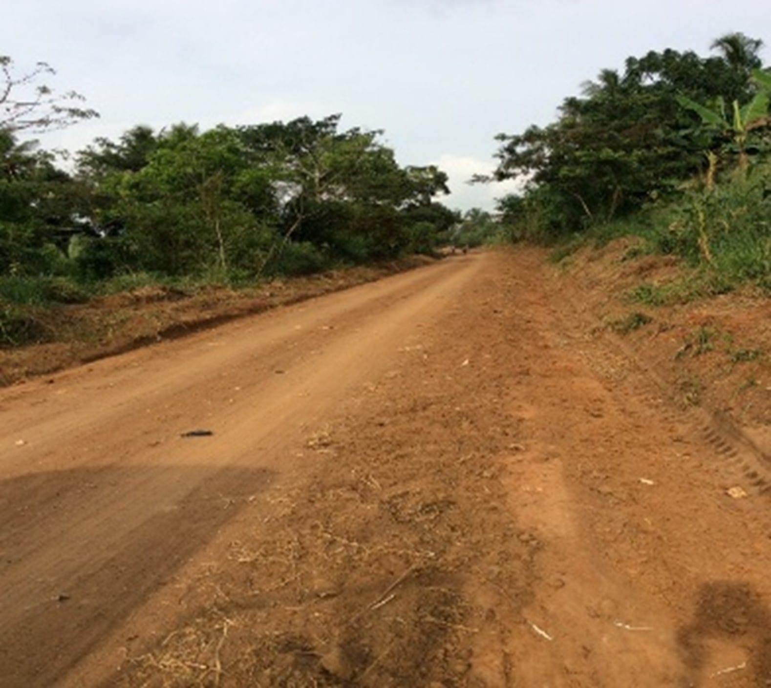 Reshaping of Kofi Pare-Tettenku Road