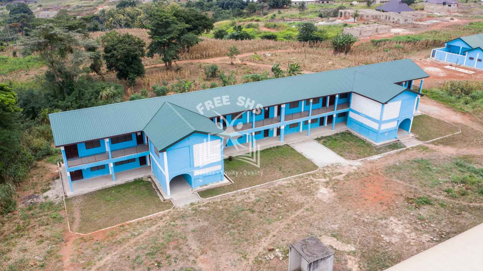 Getfund Emergency School Project at Sunyani SHS