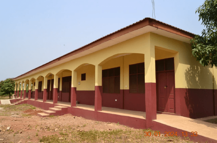 1 No. 4 Unit workshop for Nsoatre Technical and Vocational School