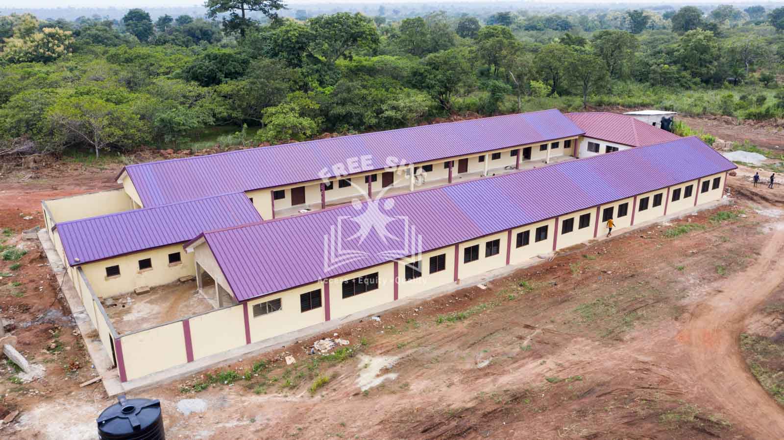 Construction of Boys' Dormitory at Nsawkaw State