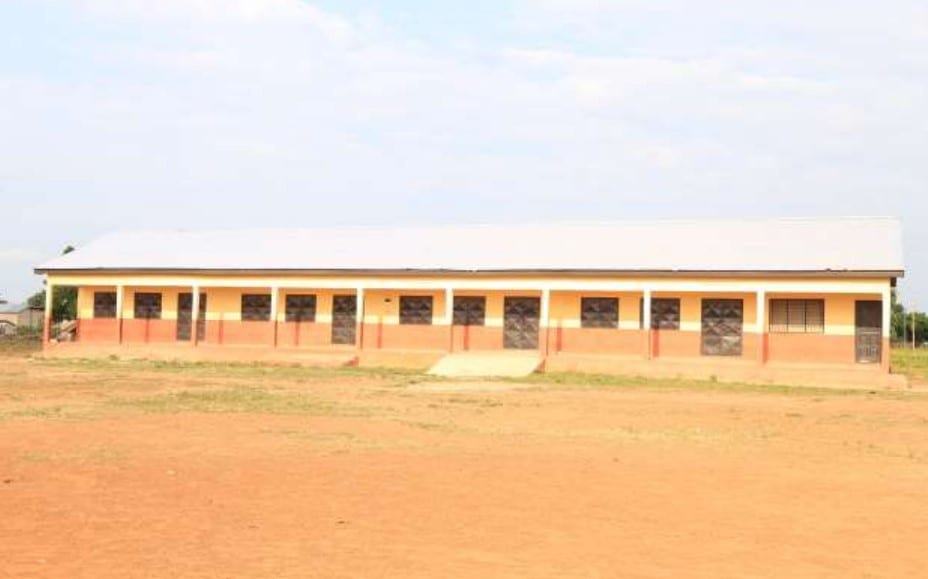 4 unit classroom block with urinal at Wamale Islamic JHS