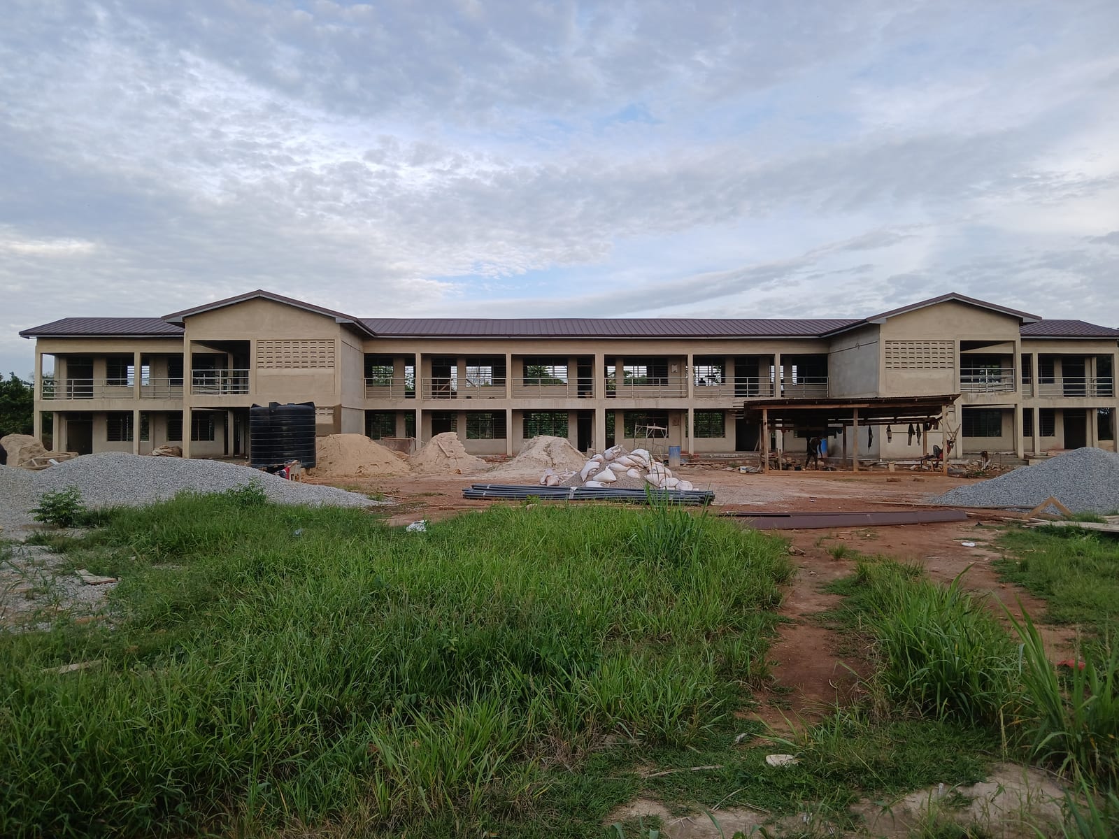 Construction of 2-storey 12-unit Classroom Block at Terchire SHS