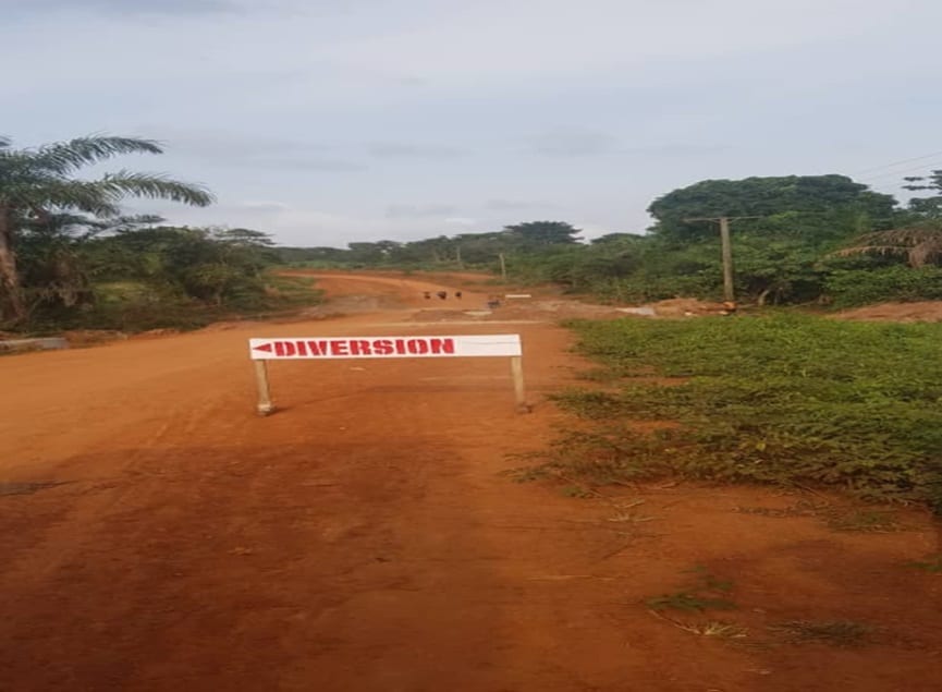 Construction of Bredi Road