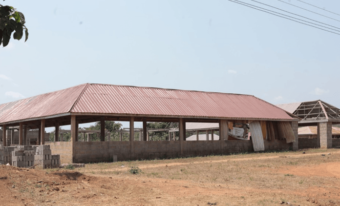 Construction of Durbar Grounds at Terchire