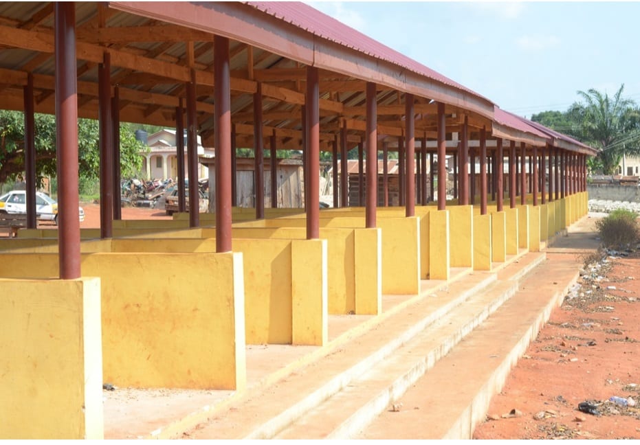Construction of Market Stall at Duayaw Nkwanta