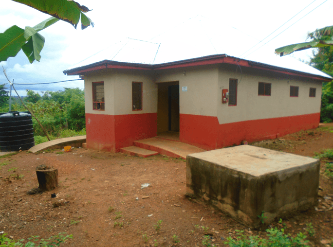 Completion of 1No. 12-Seater Aqua Privy Toilet at Kwasu