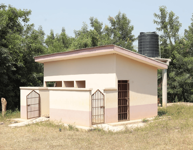 Construction of 6-Seater Water Closet Toilet Facility at New Brosankro
