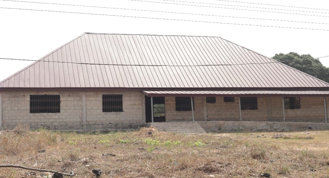 Construction of maternity ward, male and female wards at Nsuta