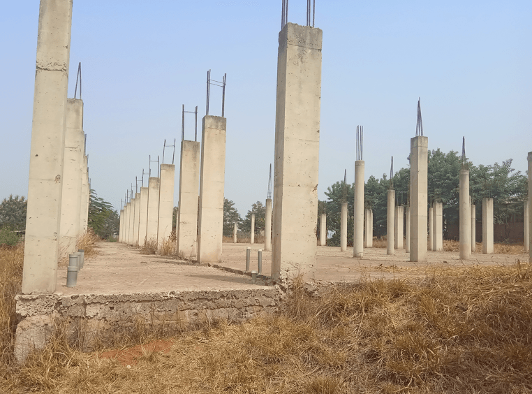 Construction of Assembly Hall at Tuobodom Shts