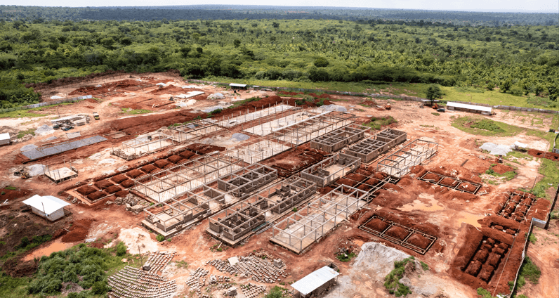 Construction of District Hospital (Agenda 111 Zone 1) at Tuobodom