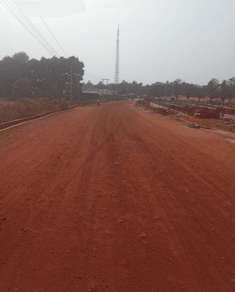 Construction of Town Roads at Tuobodom