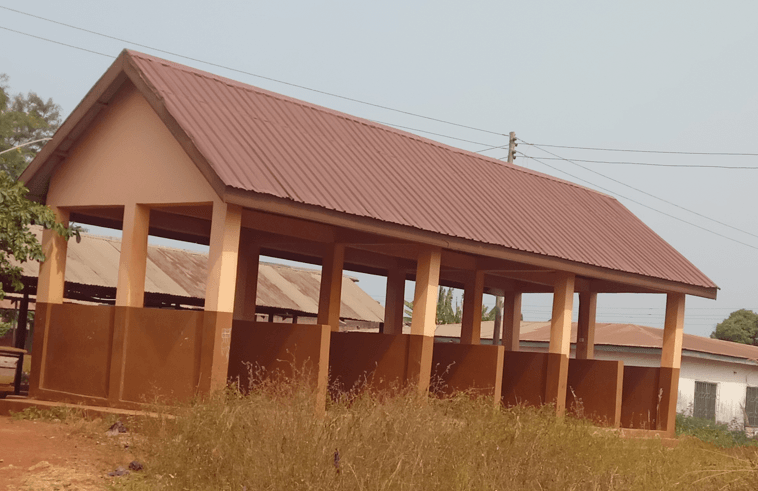 Construction of Market Stores at Jama