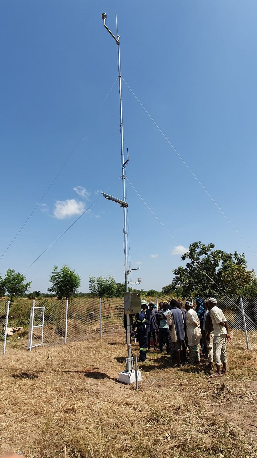 Deployment of Automatic Weather Station