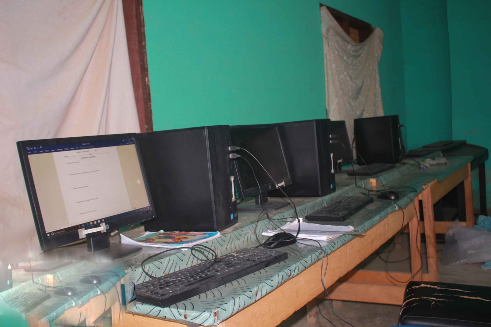 Distribution of Computers to Jukwa Krobo ICT Center
