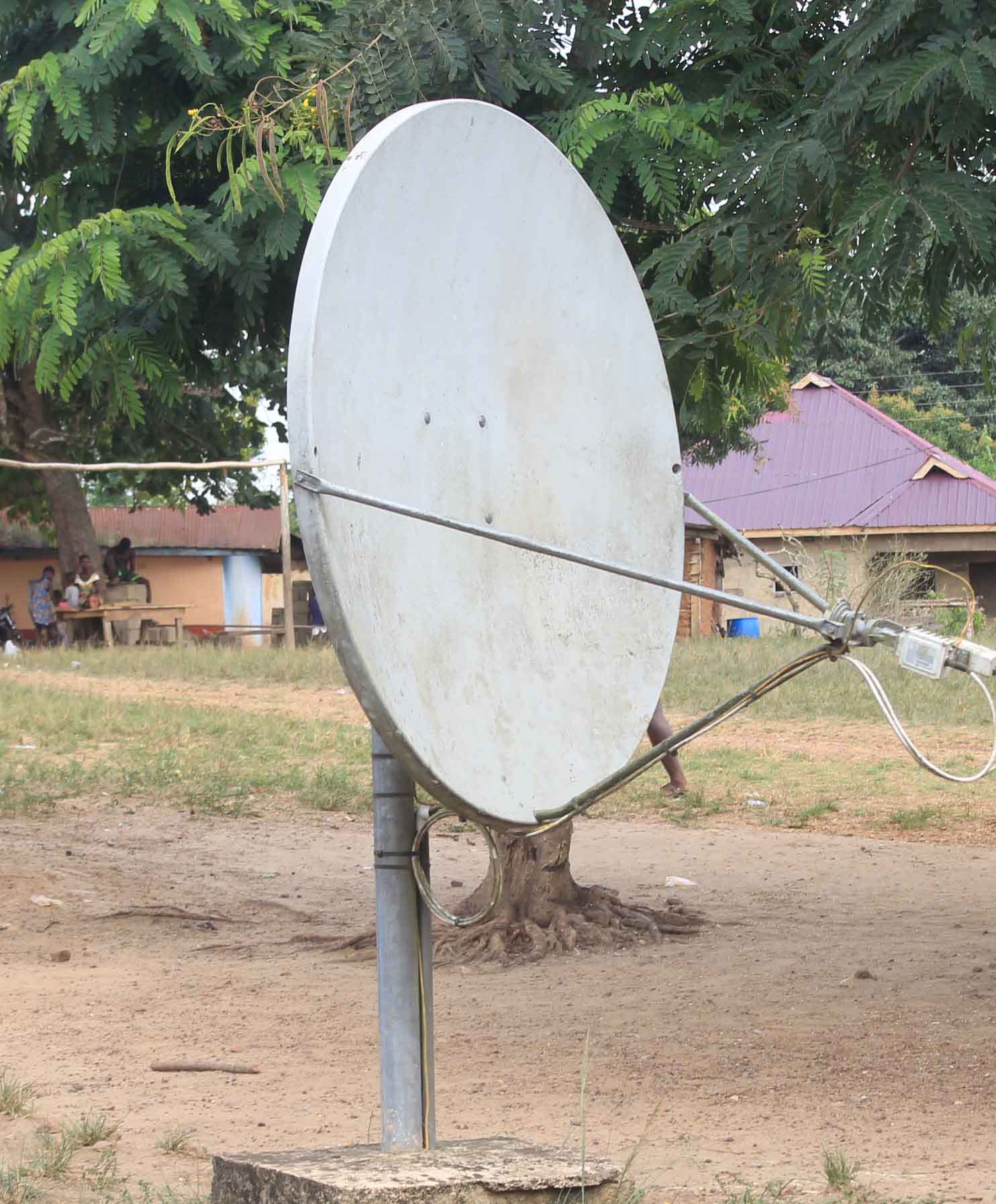Installation of 1 Internet HUB (VISAT) at Wawase ICT Center