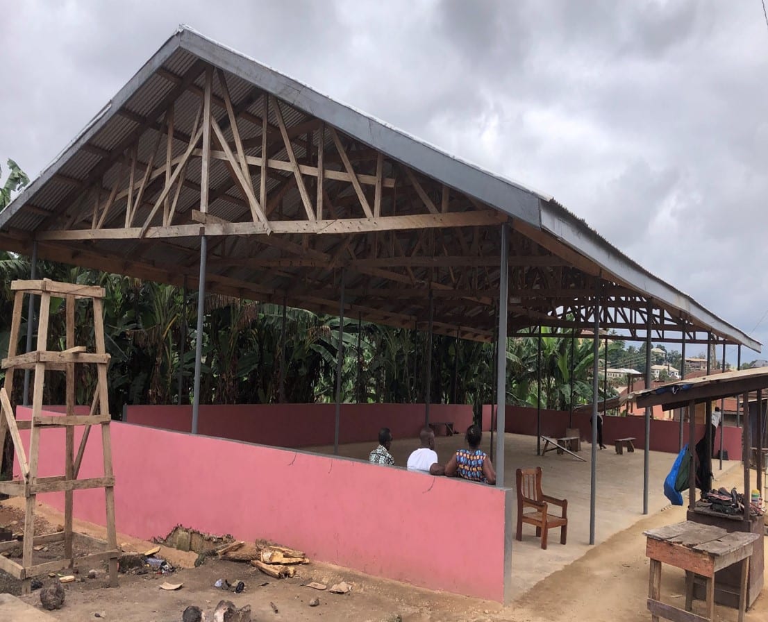 Construction of 1No. Open Shed Market at Kadadwen