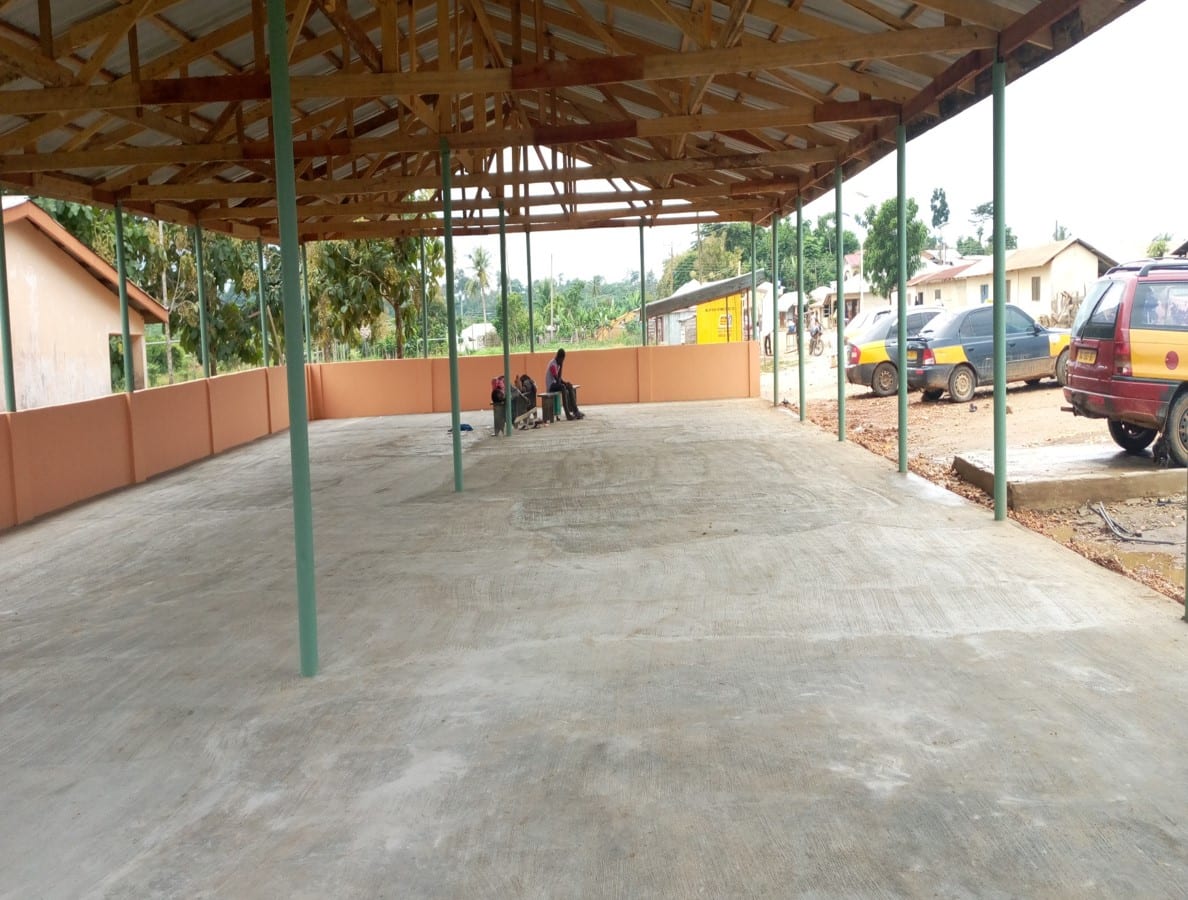 Construction of 1No. Open Shed Market at Pokukrom No1