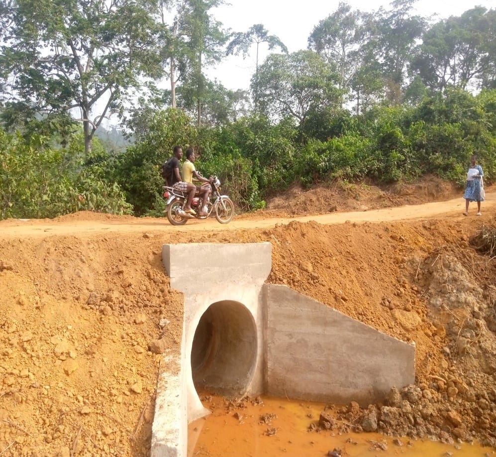 Construction of Single 120mm Pipe Culvert at Nkwanta