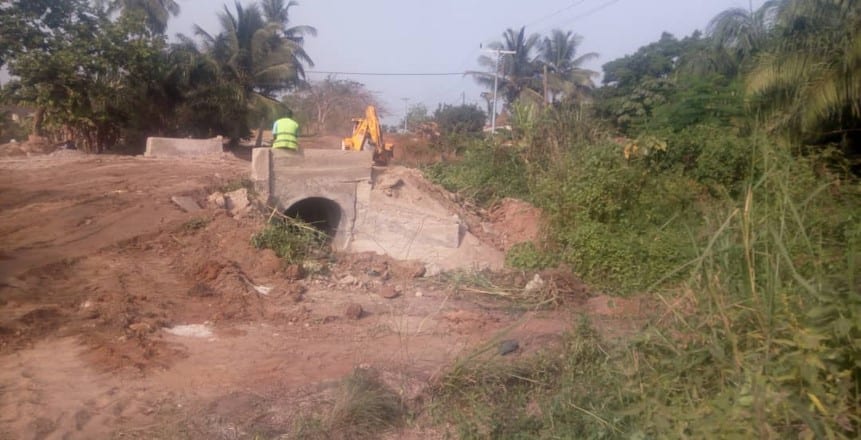 Construction of 1/1800mm Diameter Culvert at Asuokaw-Kofikyere