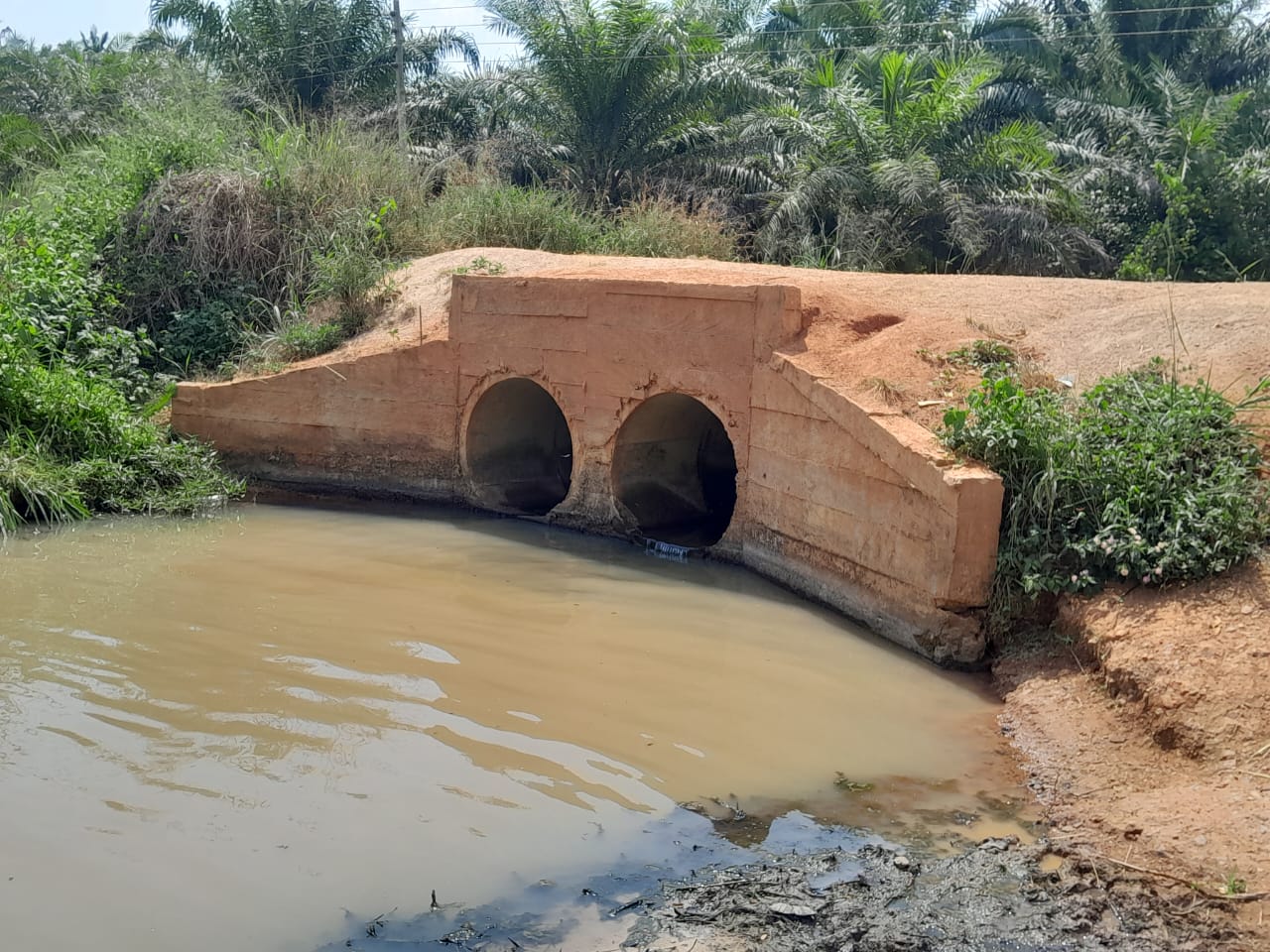 Construction of 2/1200mm Diameter Culvert at Fante Winnan