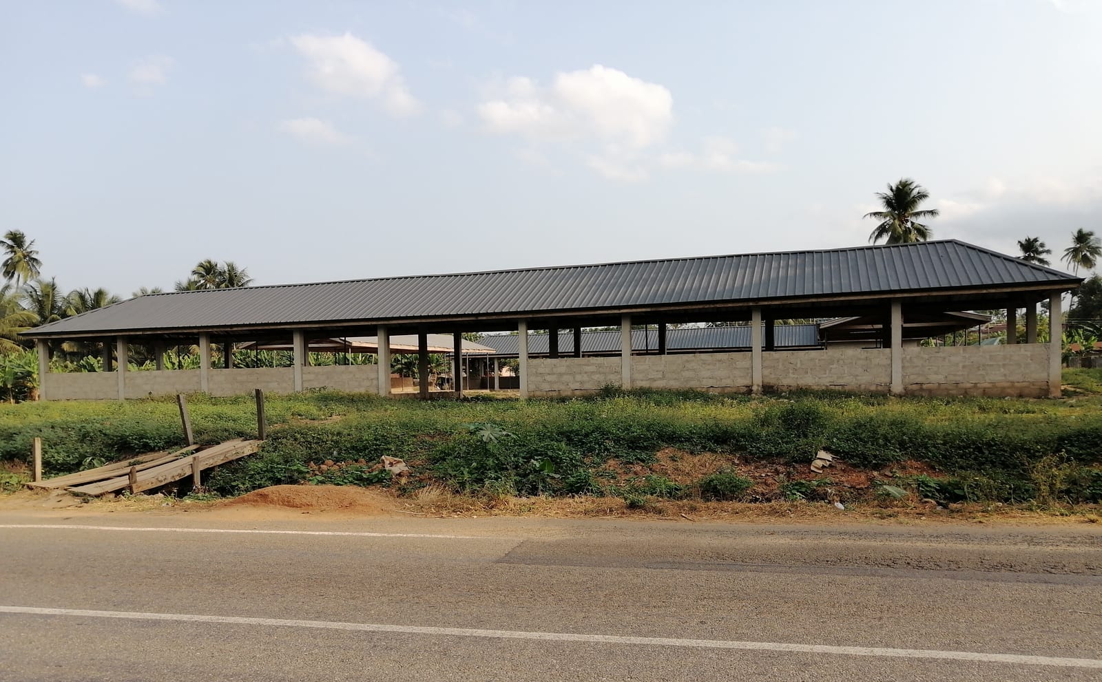 Construction of Durbar Grounds at Mepom