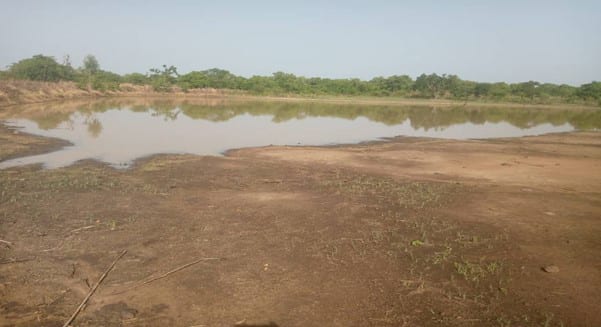 Construction of Small Earth Dam (1V1D) at Sanuori