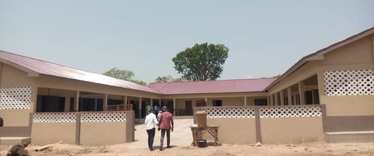 Construction of 1No. 6 Unit Classroom block with Library at Nana Duku