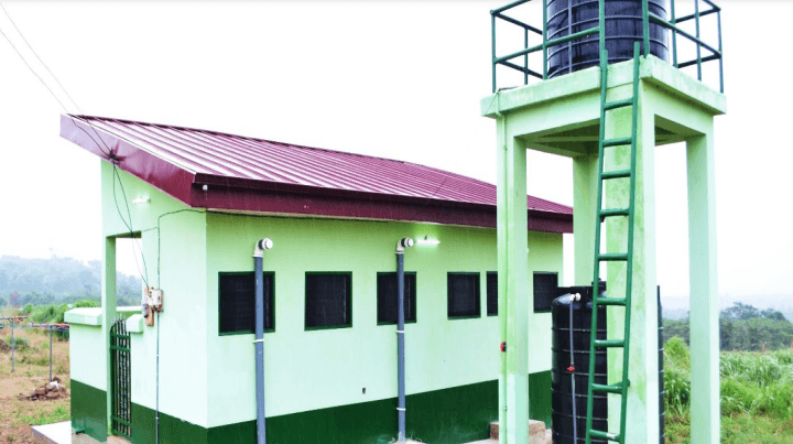 6-Seater Toilet with Overhead Tank at Istiqaama SHS