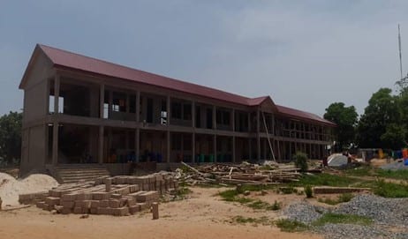 Construction and furnishing of 1No. 2 Storey Dormitory Block for Damongo Nursing and Midwifery Training School at Damongo