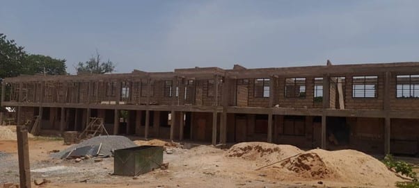 1No. 2 Storey Dormitory Block for Ndewura Jakpa SHTS at Damongo