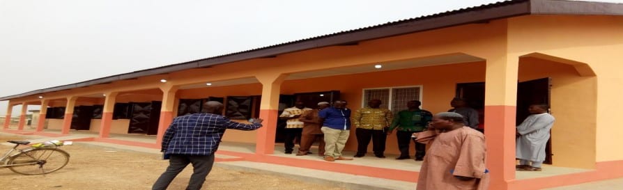 1No. 3-unit Classroom Block with office, Store, 4-Seater KVIP Toilet and 2-unit Urinal at Sualihiya Primary School