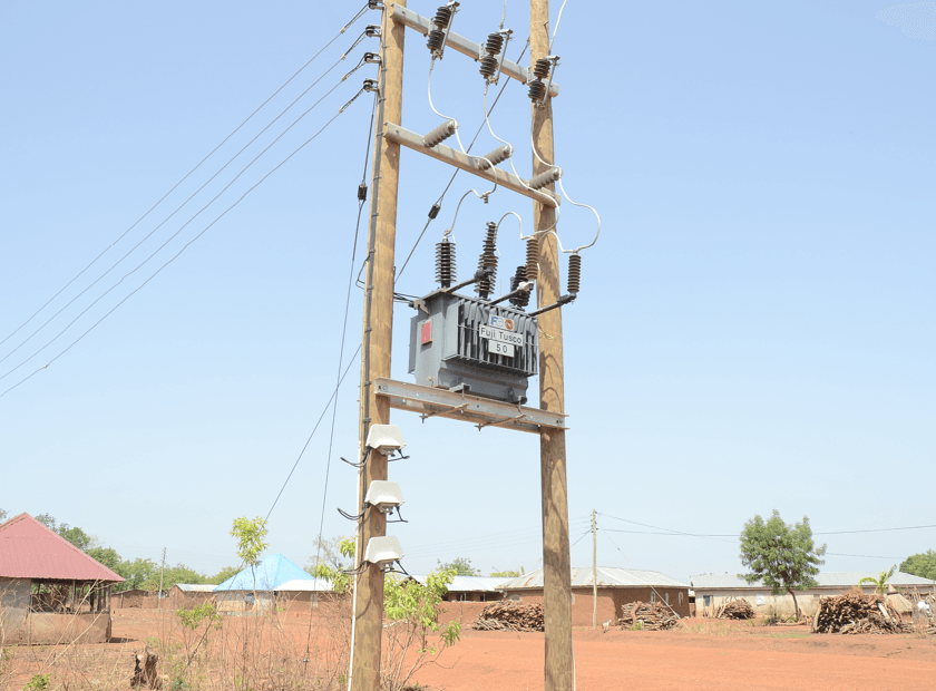 Rural Electrification by SHEP program at Dagbaabani