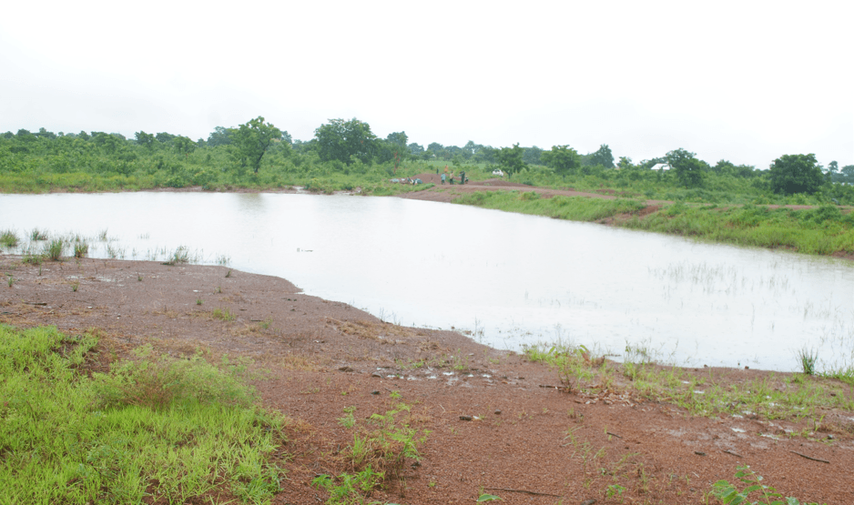 Construction of Small Earth Dam at Kukukpang